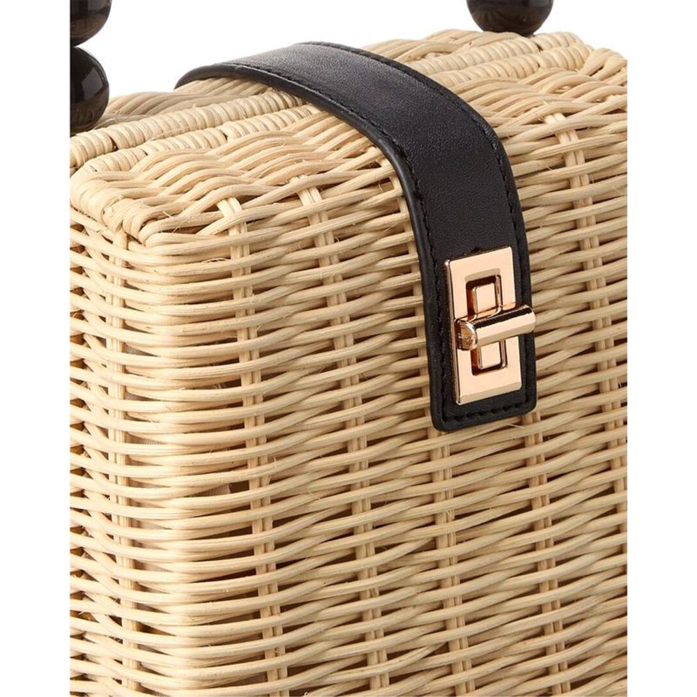 Surell Accessories Straw Basket Bag - Picture 3 of 4